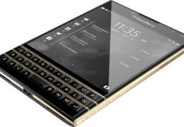 Blackberry lança versão de luxo do Passport